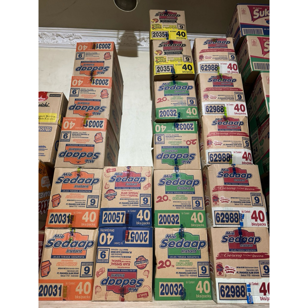 

Mie Sedap Berbagai Rasa (Dus)