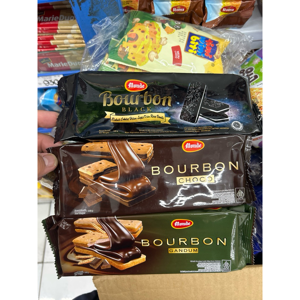

Monde bourbon 140gram biskuit
