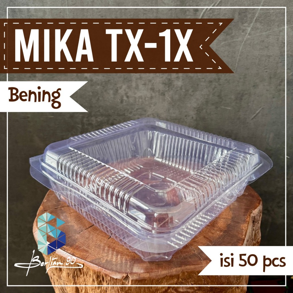 Box Mika Kue TX-1X Jumbo /Box Mika Kue Bolu Besar TX-1X / Murah Terbaru Mika