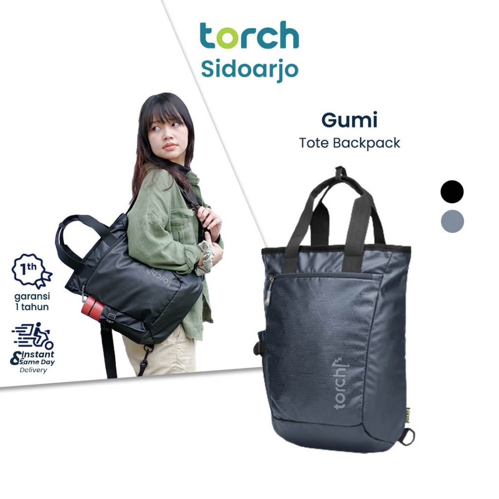TORCH Gumi Tote Bag Backpack Totebag Tas Jinjing Ransel