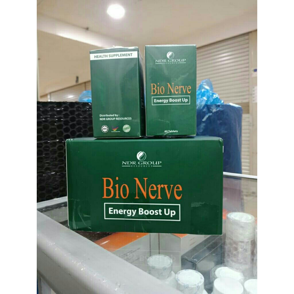BIO NERVE " NDR GROUP " MALAYSIA ( ORIGINAL ) 6 BOTOL