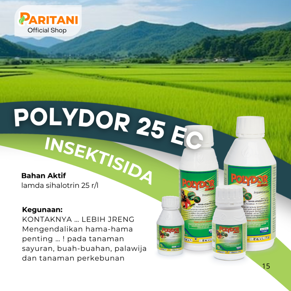 INSEKTISIDA POLYDOR 25EC 500ML