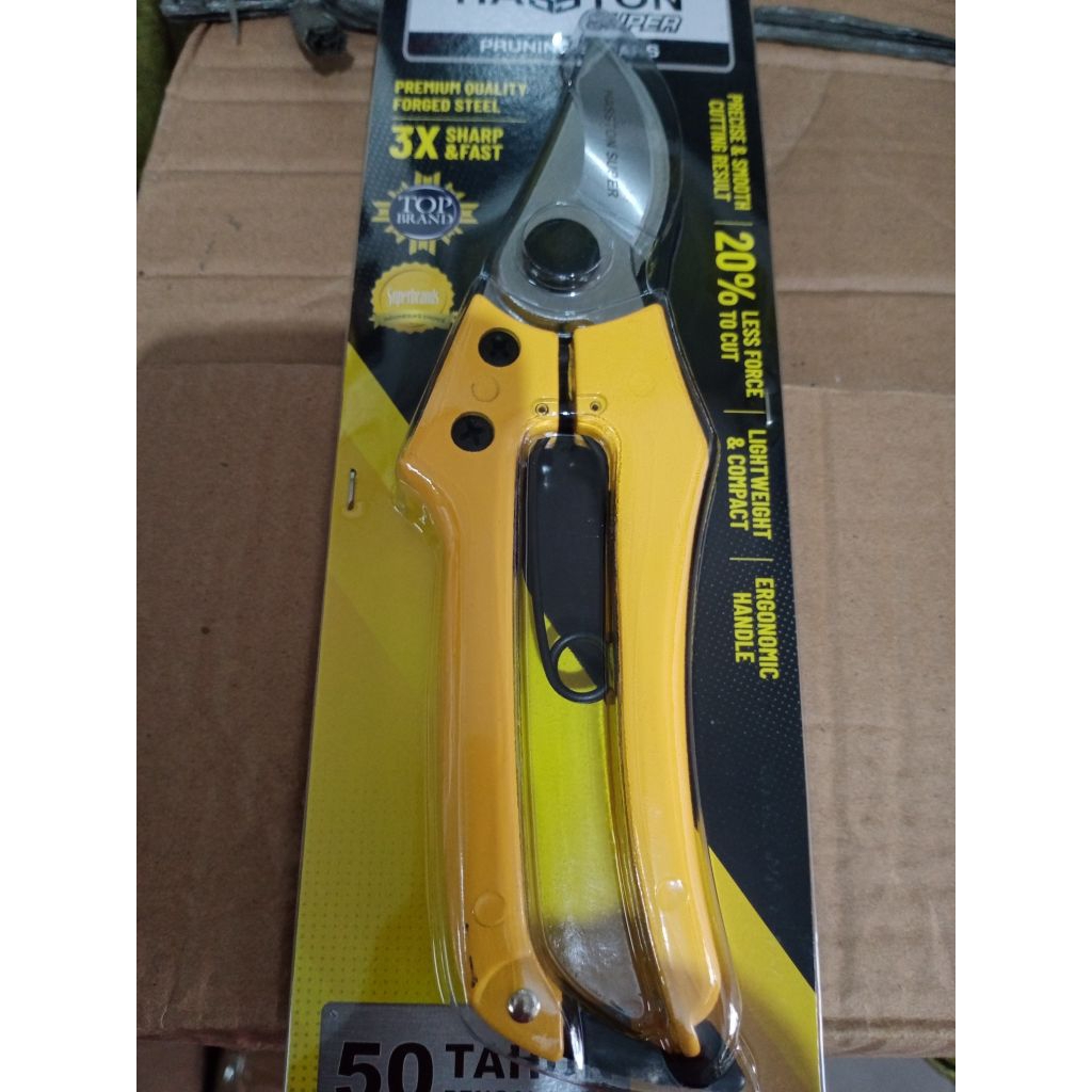 

Gunting bunga 8" merek hasston 001 kualitas terbaik.