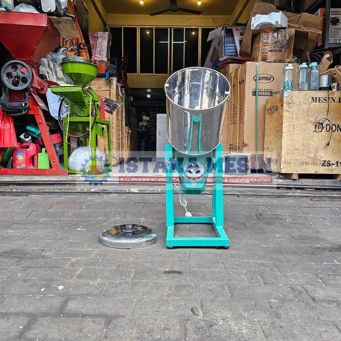 MESIN PENGADUK BUMBU KERIPIK KERING LISTRIK COMPLETE DINAMO