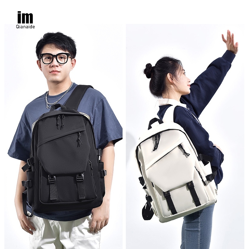 Copatela - Tas Ransel Sekolah Minimalis 40L Waterproof Backpack UNIQLO Style Anak Remaja Pria Wanita