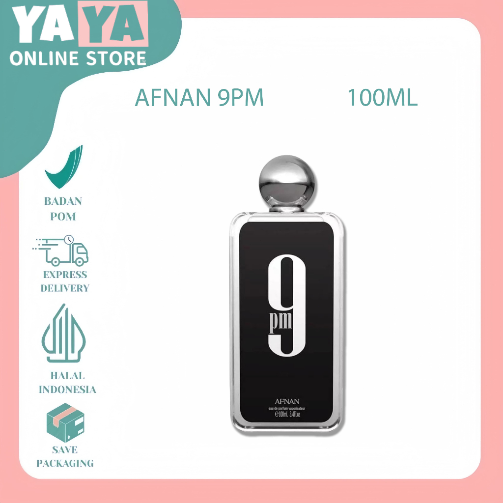 Afnan 9Pm, Afnan 9 PM Unisex Eau De Parfum 100ml, 9Pm Afnan, Parfum 9 Pm, Parfum 9Pm Original, Parfu