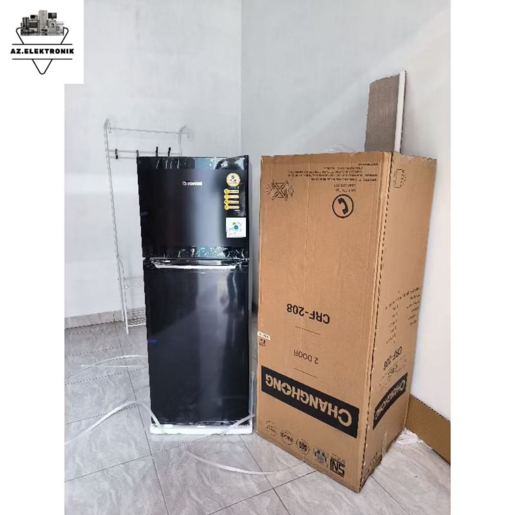 kulkas changhong 2 pintu/kulkas 2 pintu changhong 208