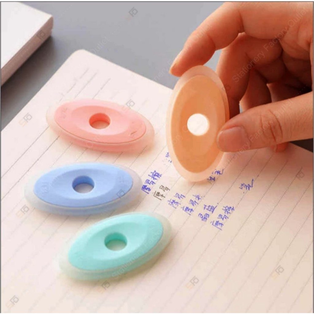 

Penghapus Erasable Gel Pen - Shokyo Frixion Eraser Compabatible varian warna - Orange