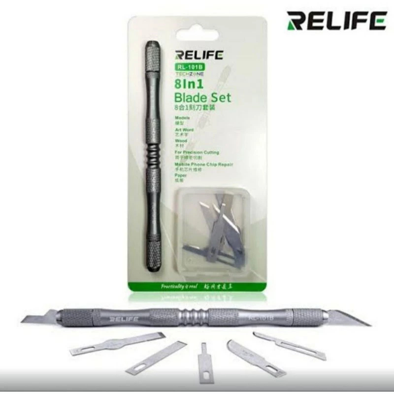 

PISAU IC PISAU SERVICE RELIFE RL-101B 8 IN 1 SS-101C ORIGINAL / Pisau IC