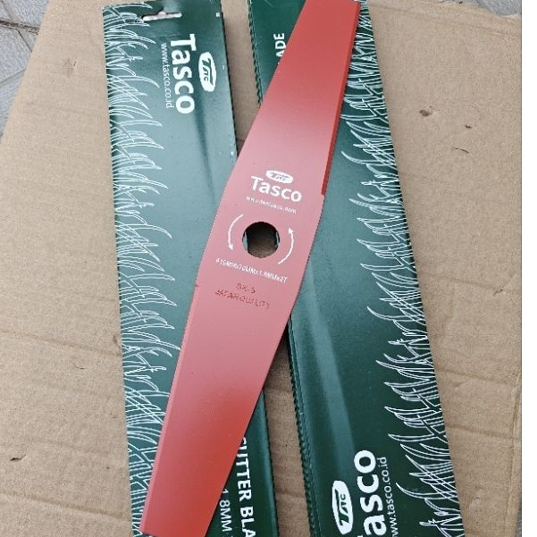 TASCO Mata Pisau Panjang 41CM (410x70x1.8mmx2T) Potong Rumput - Brush Cutter Blade 410 mm 2 Tak Untu
