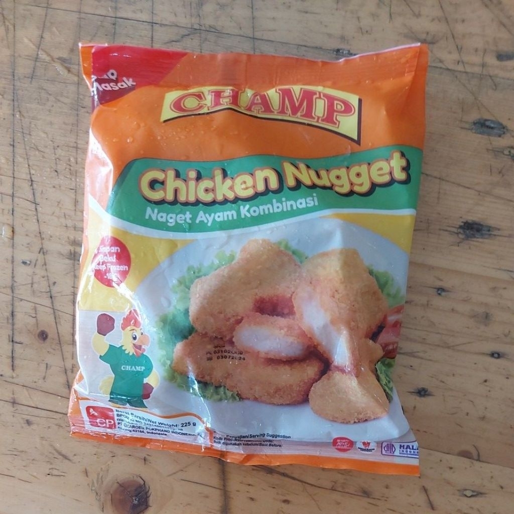 

CHAMP CHICKEN NUGGET 225GR