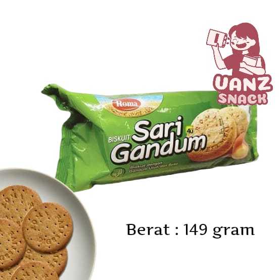

Roma Sari Gandum Roll 149 gram