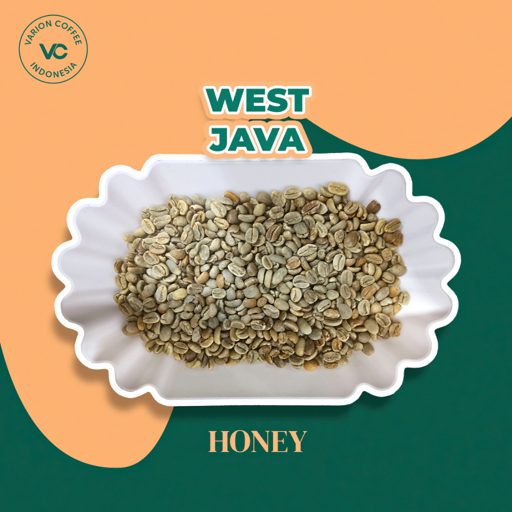 

Green Bean Arabica Specialty West Java Honey Varion Coffee - Biji Kopi Mentah 1Kg