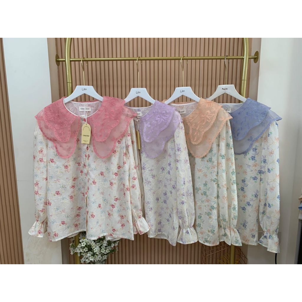 Blouse bangkok ploylada import premium