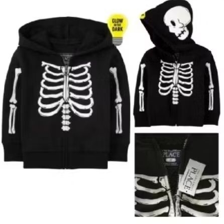 jaket anak dr plc glow in the dark