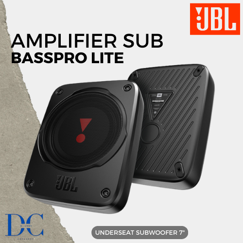 Amplifier Subwoofer Mobil - Subwoofer Underseat JBL Basspro LITE - 7 Inch Subwoofer Underseat - Audi