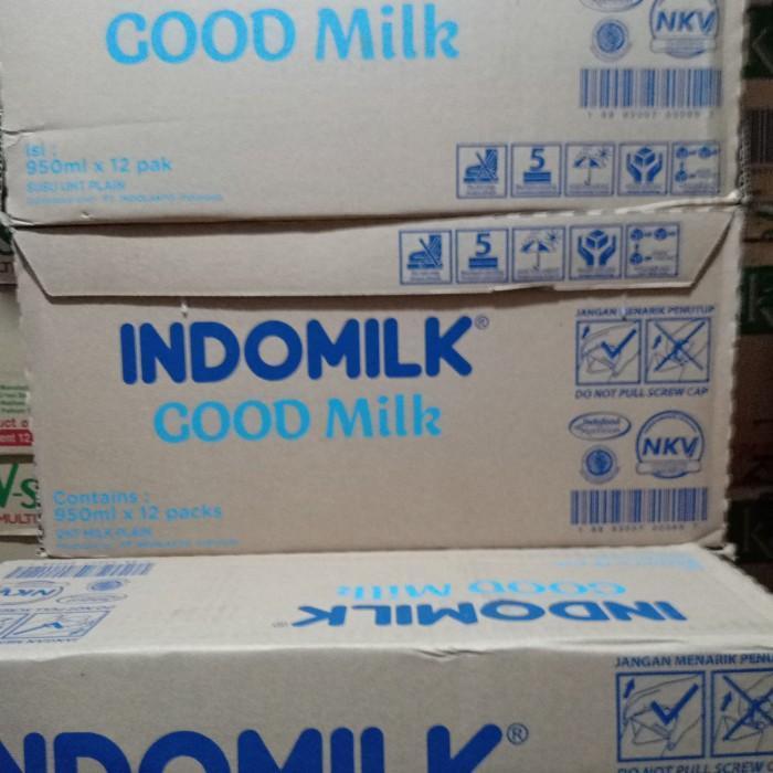 

Susu Indomilk Pasteurisasi Freshmilk 1 Liter - 1 karton Isi 12 Liter