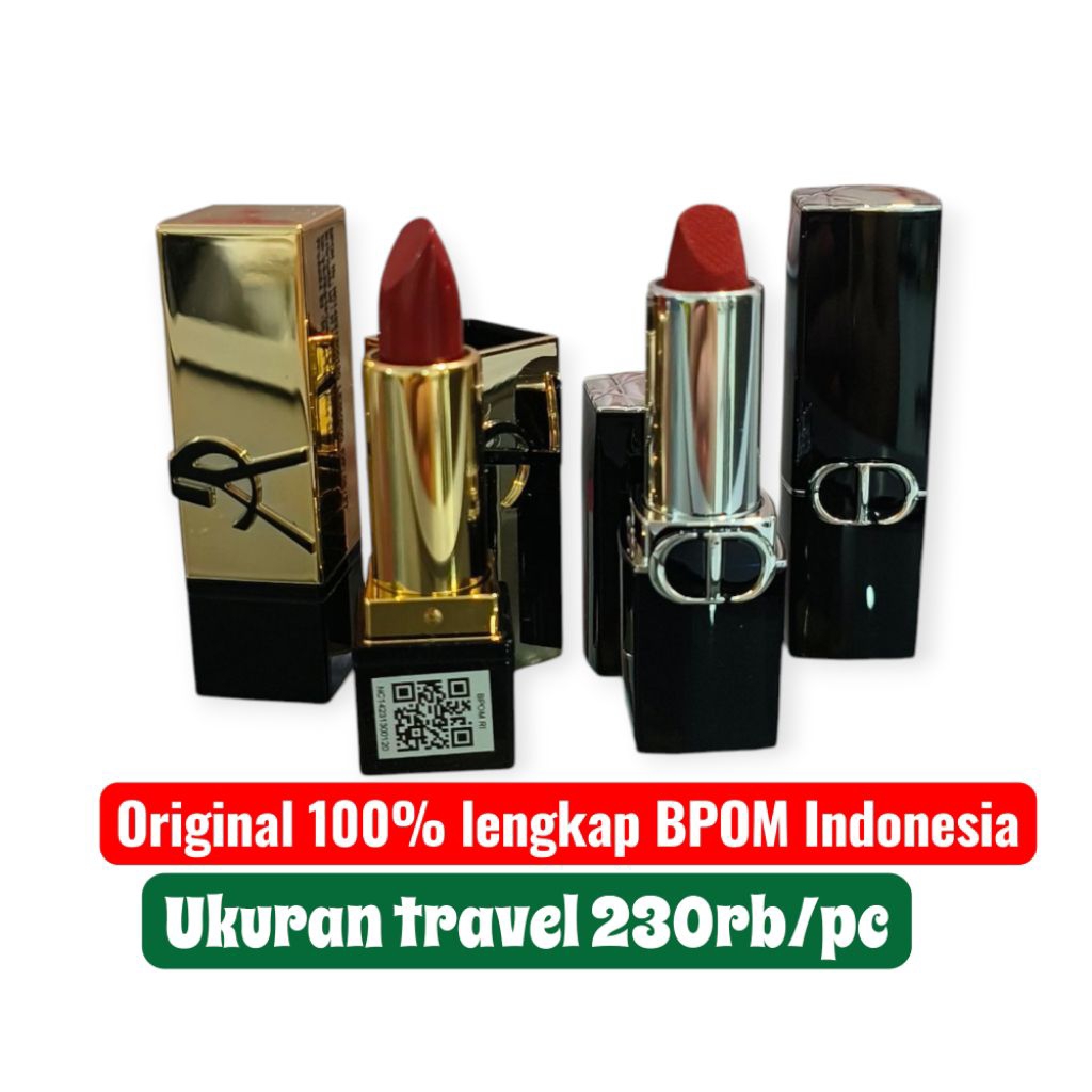 lipstick ysl and dior