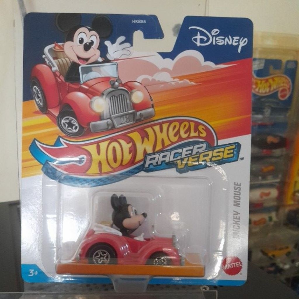 Hot wheels racer verse mickey mouse