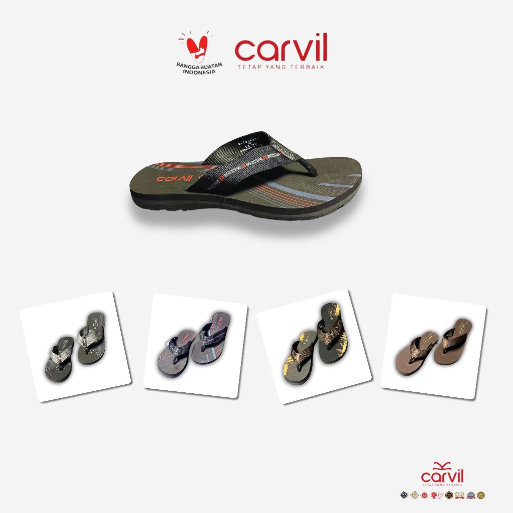 Promo Sendal Jepit Carvil/Sandal Carvil Pria Original 100% Outdor