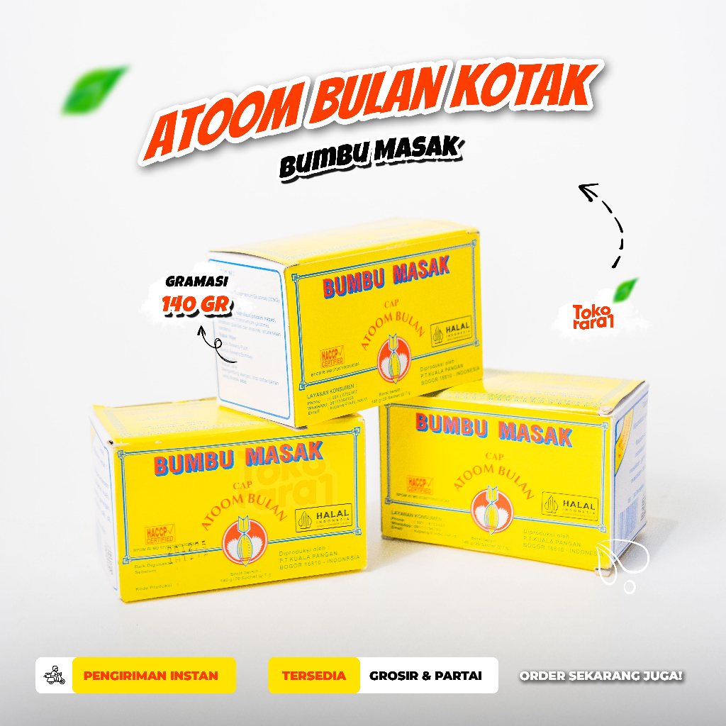

Bumbu masak Atoom bulan (Kotak)