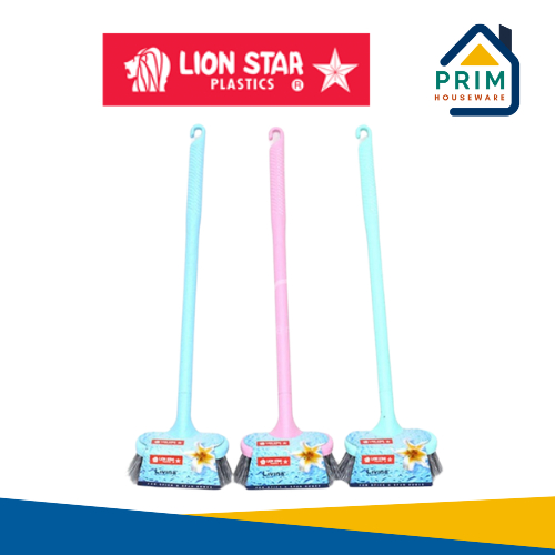 Sikat Kamar Mandi Lantai Gagang Lion Star BR-66
