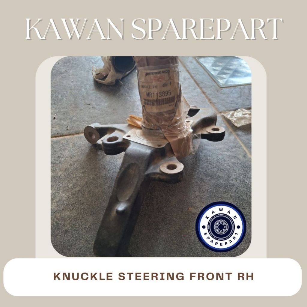 KNUCKLE STEERING FRONT RH (33-6 PR) - MR 113895