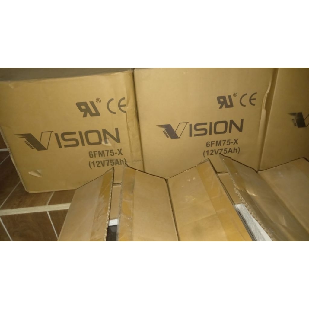 Battery 12v 75ah New Vision