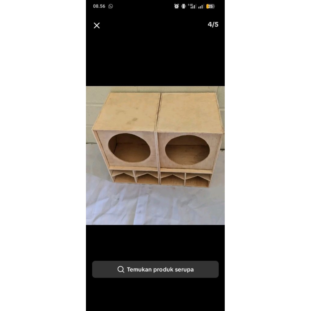 box miniatur sound sistem CBS speaker amplifier komputer laptop