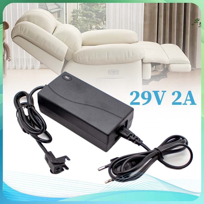 Charger Recliner Sofa Elektrik Adaptor Power Supply 29V 2A Adaptor Kursi Sofa Untuk Recliner Chair C