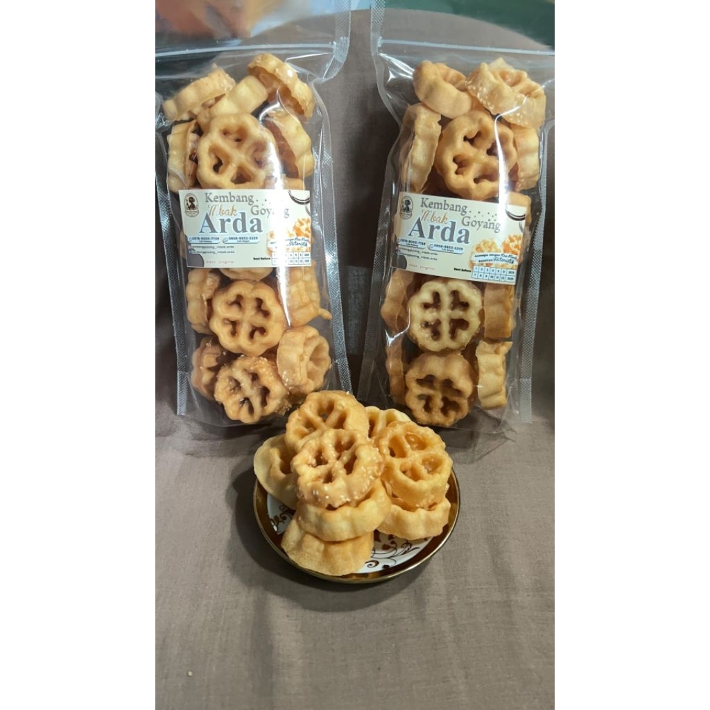 

kembang goyang Mbak Arda rasa original