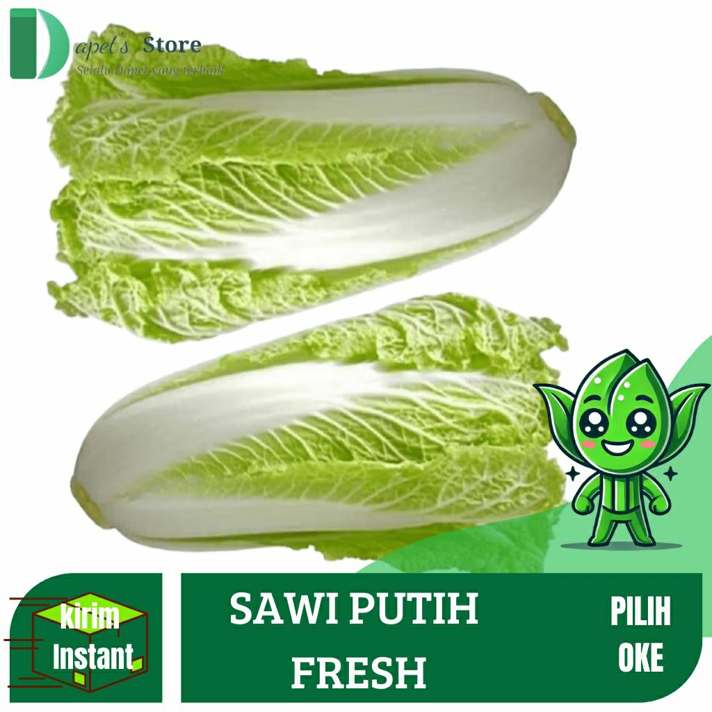 

Sawi Putih Segar Sawi Putih Fresh - Dapet'S Store