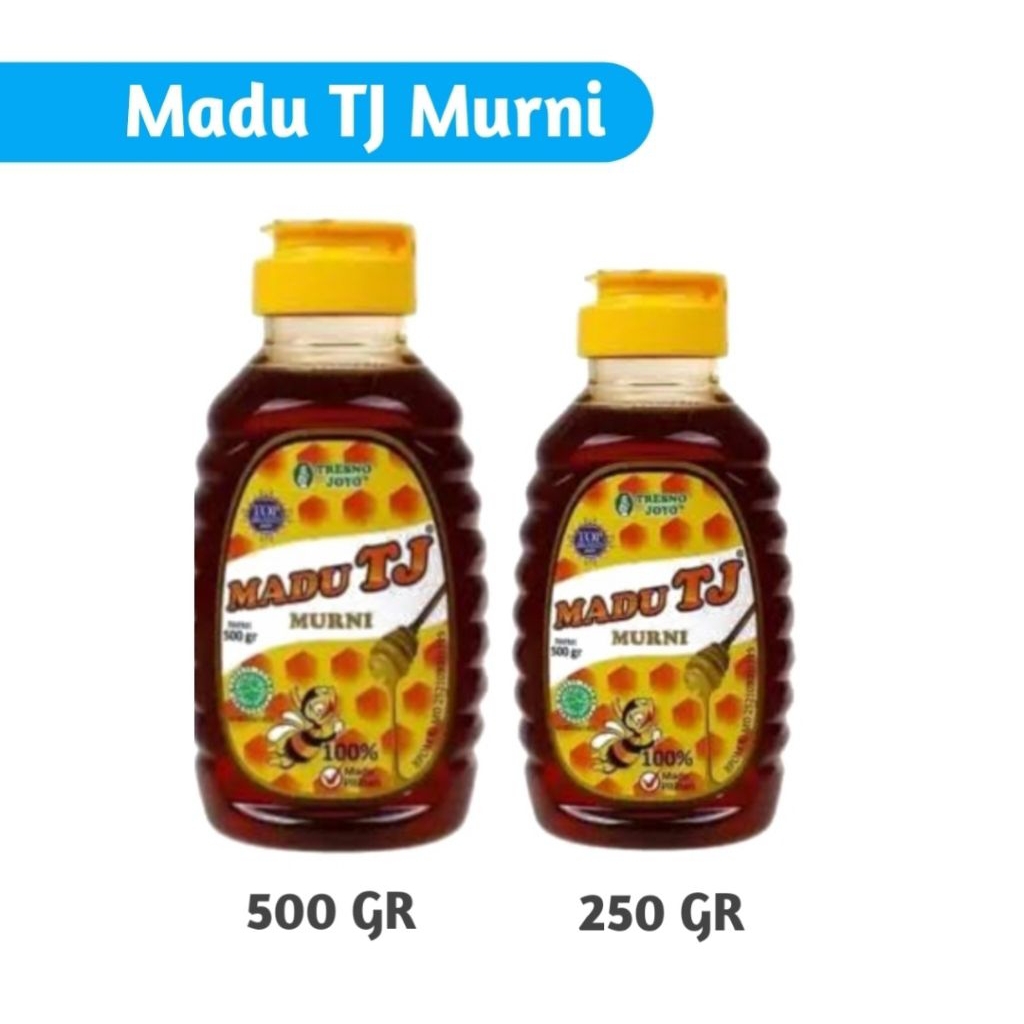 

MADU TJ MURNI 1 BOTOL 250 GR, 1 BOTOL 500 GR