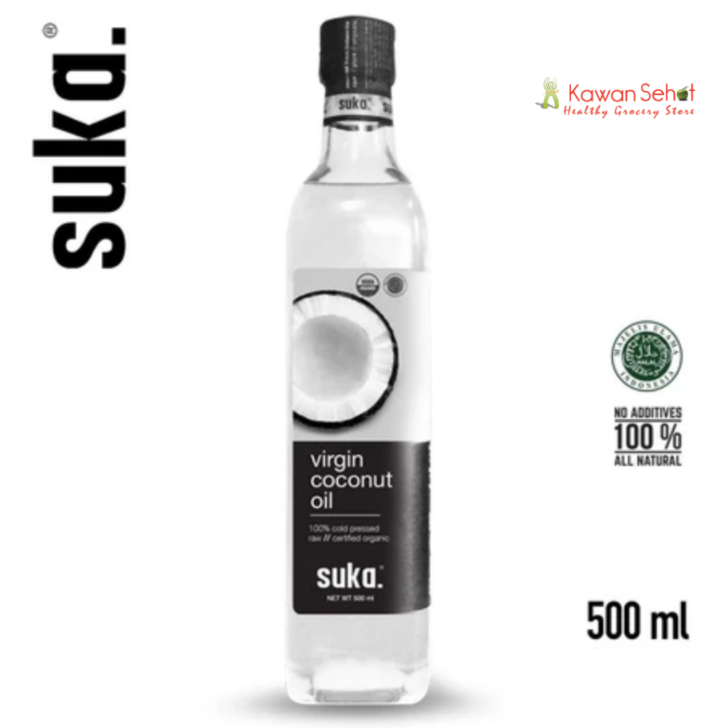 

Suka 100% Cold Pressed Raw Organic Virgin Coconut Oil | Minyak Kelapa Asli 500ml