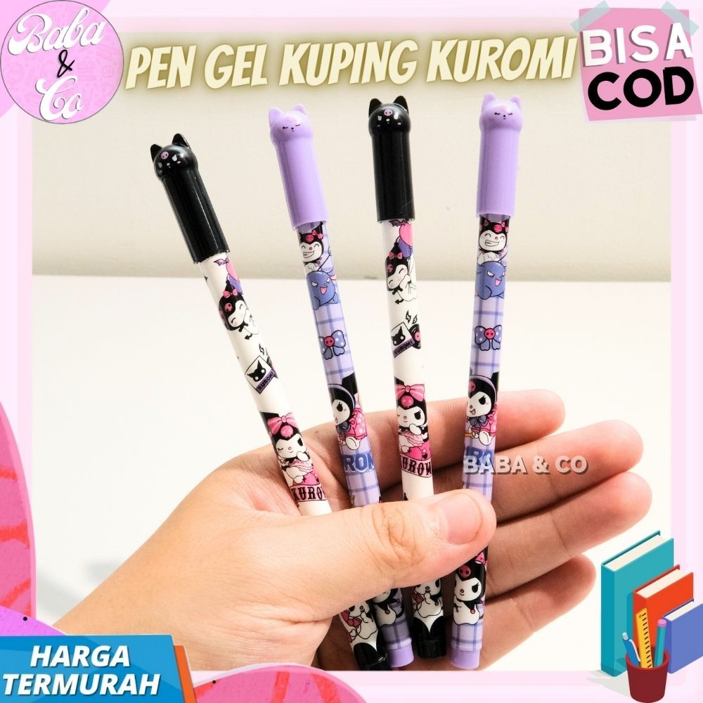 

PULPEN GEL KUROMI KUPING STANDAR PEN STANDAR KUPING KUROMI LUCU UNIK MURAH PULPEN IMUT STANDAR KUROMI KUPING TINTA GEL HITAM PULPEN SANRIO KUROMI