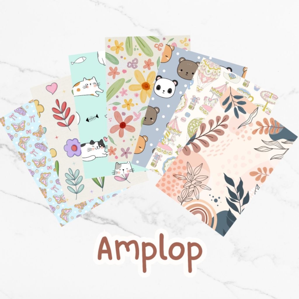 

Envelope/Amplop Lucu serba guna untuk undangan/ultah/THR/santunan (Harga perpack, 1pack isi 10pcs)