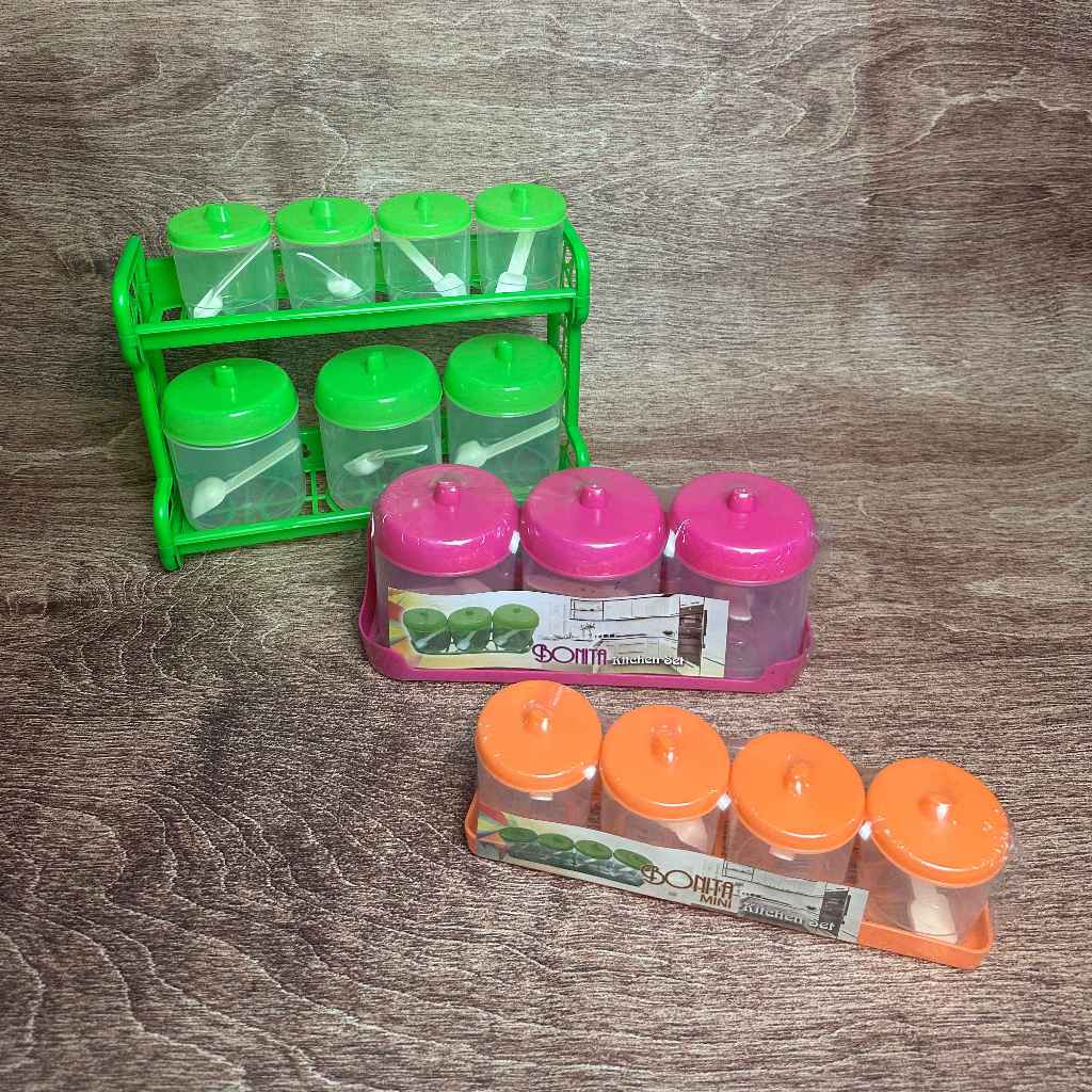 Tempat Bumbu Bonita / Tempat Bumbu Plastik / Tempat Bumbu Aestetic