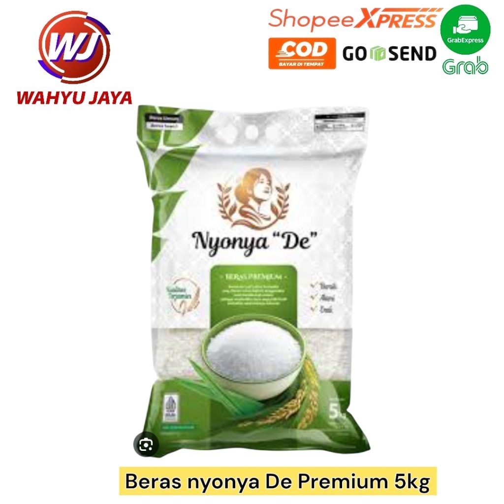 

Beras nyonya de premium 5kg