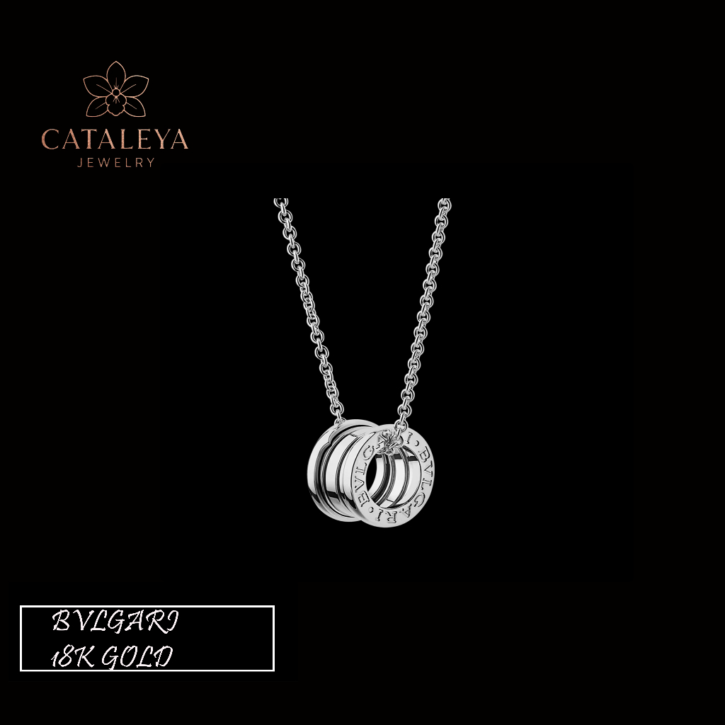 [100% Original]CATALEYA/NECKLACE/ B.ZERO1 /  Box & Sertifikat / Kalung Emas