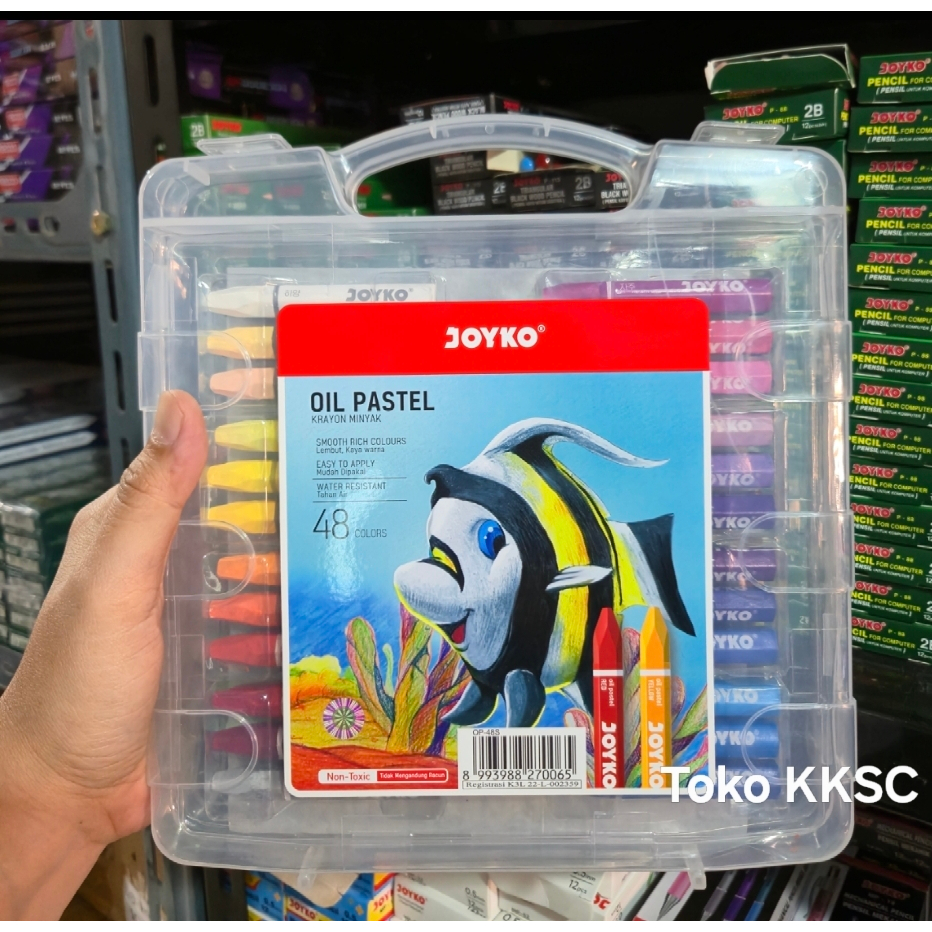 

OIL PASTEL JOYKO / KRAYON MINYAK TAHAN AIR