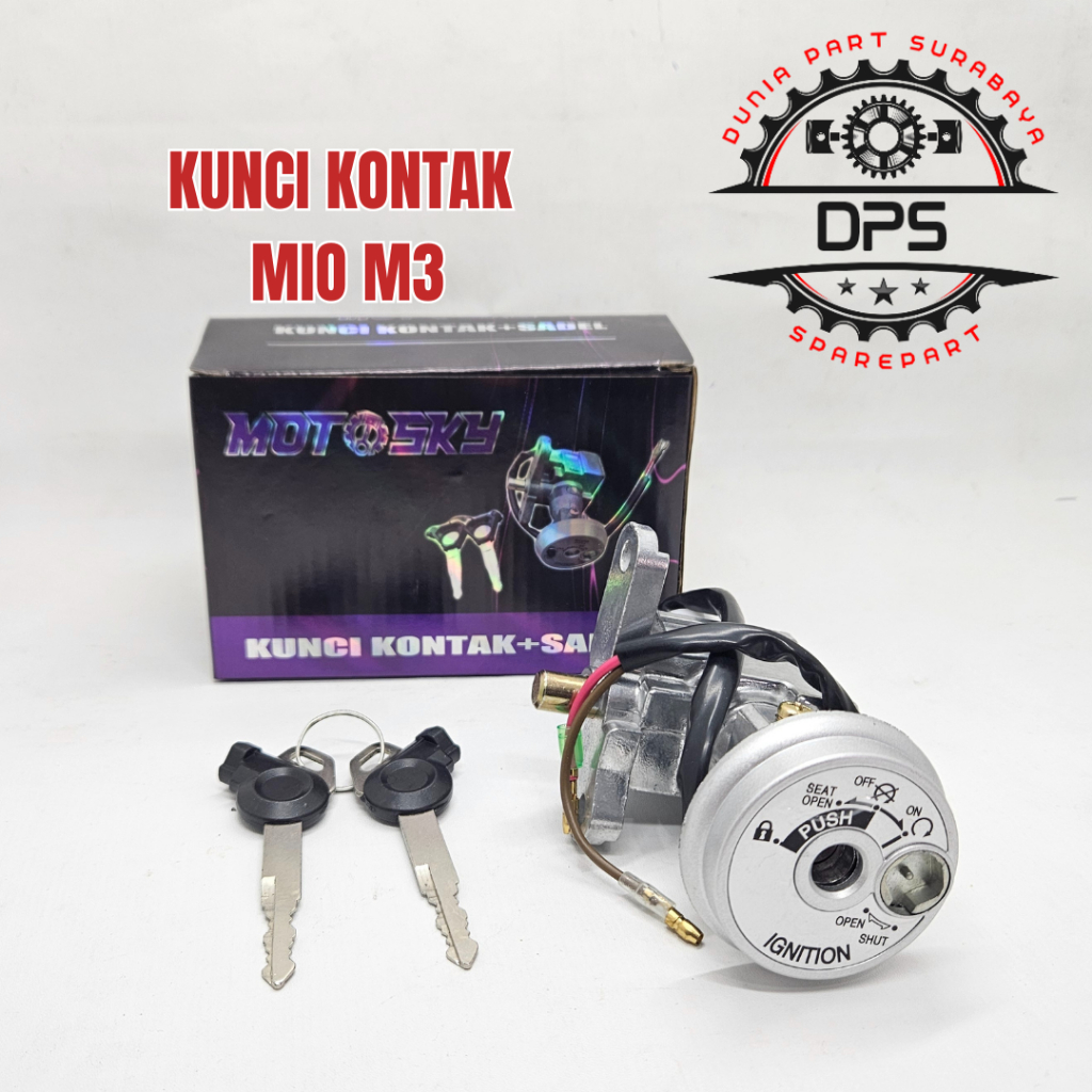 KONTAK ASSY MIO M3 MOTOSKY - KUNCI KONTAK SET JOK MIO M3 / MIO S / MIO Z