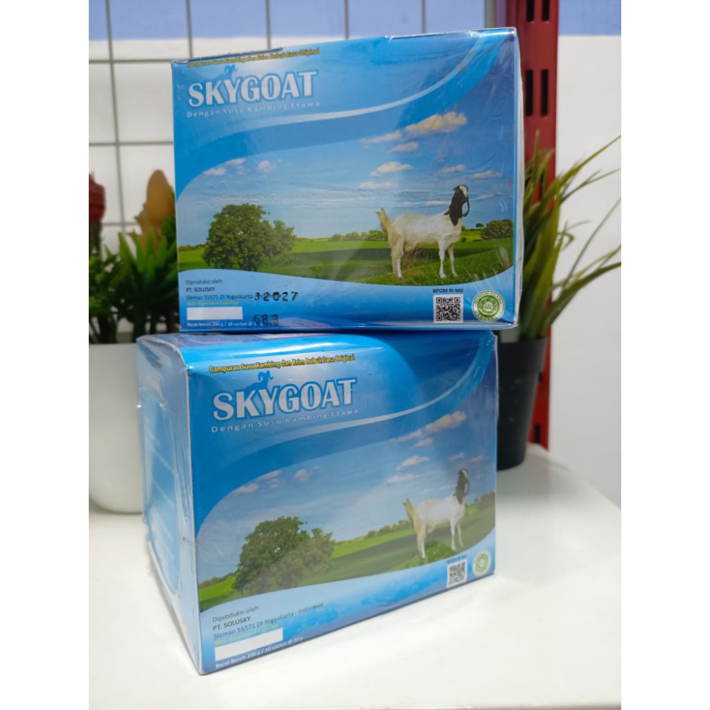 

Susu Kambing Etawa Skygoat Original (Plain) Isi 10 Sachet