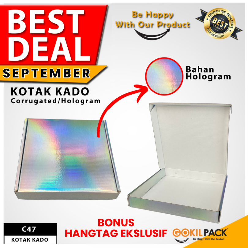 

Kotak Kue|Hologram|Kado|Serbaguna|Packaging|Cake|Box|Dus|C47