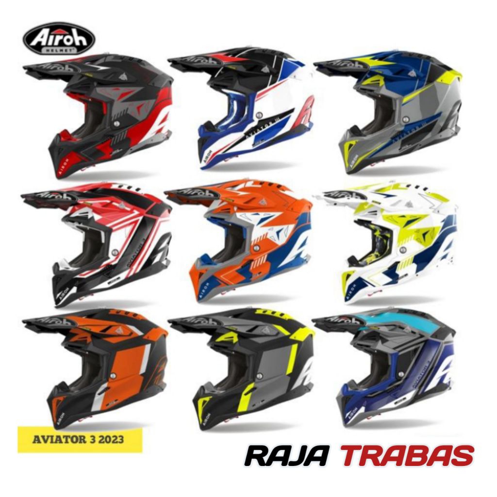 HELM AIROH AVIATOR 3.0 / AIROH AVIATOR 3.0 / HELM CROSS AVIATOR 3