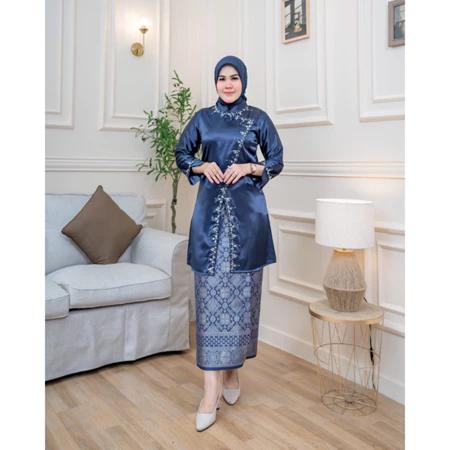 Setelan Baju Kurung Rok Songket / Kebaya Modern / Kebaya Bridal Payet / Kebaya Kondangan / Kebaya Wi