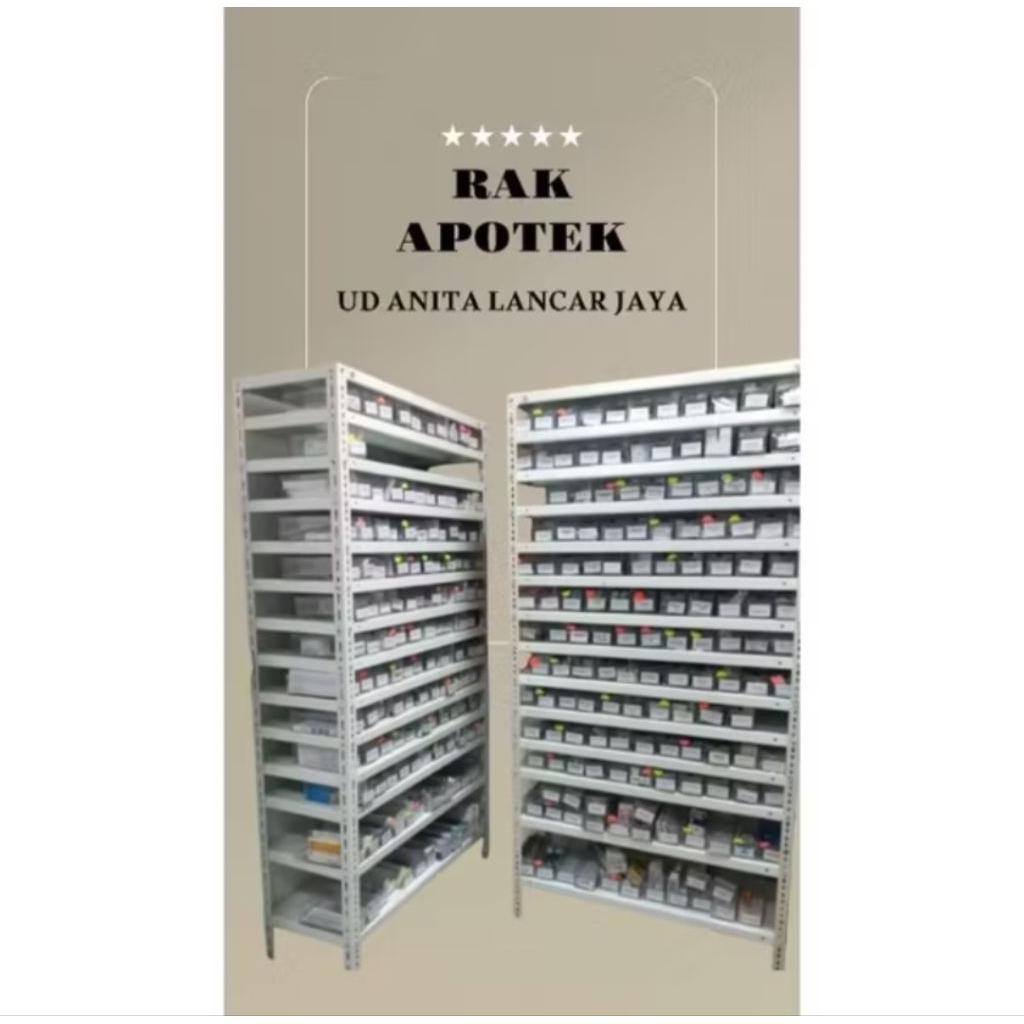 RAK OBAT APOTIK PAKETAN SULTAN