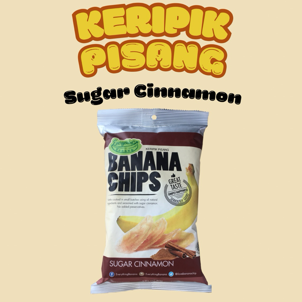 

keripik pisang rasa sugar cinnamon