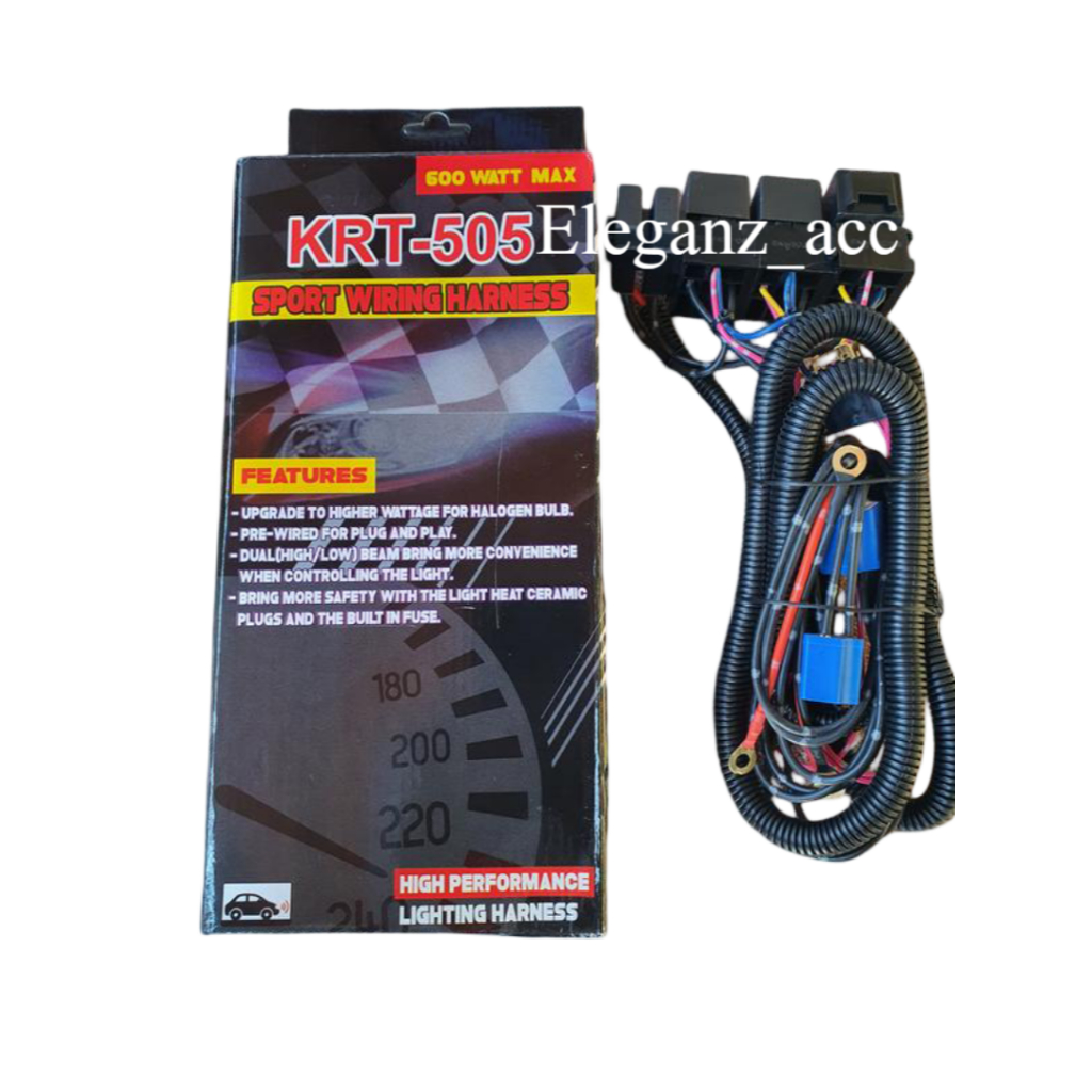 Kabel Set 3 Relay / Lampu Set Bosch Original