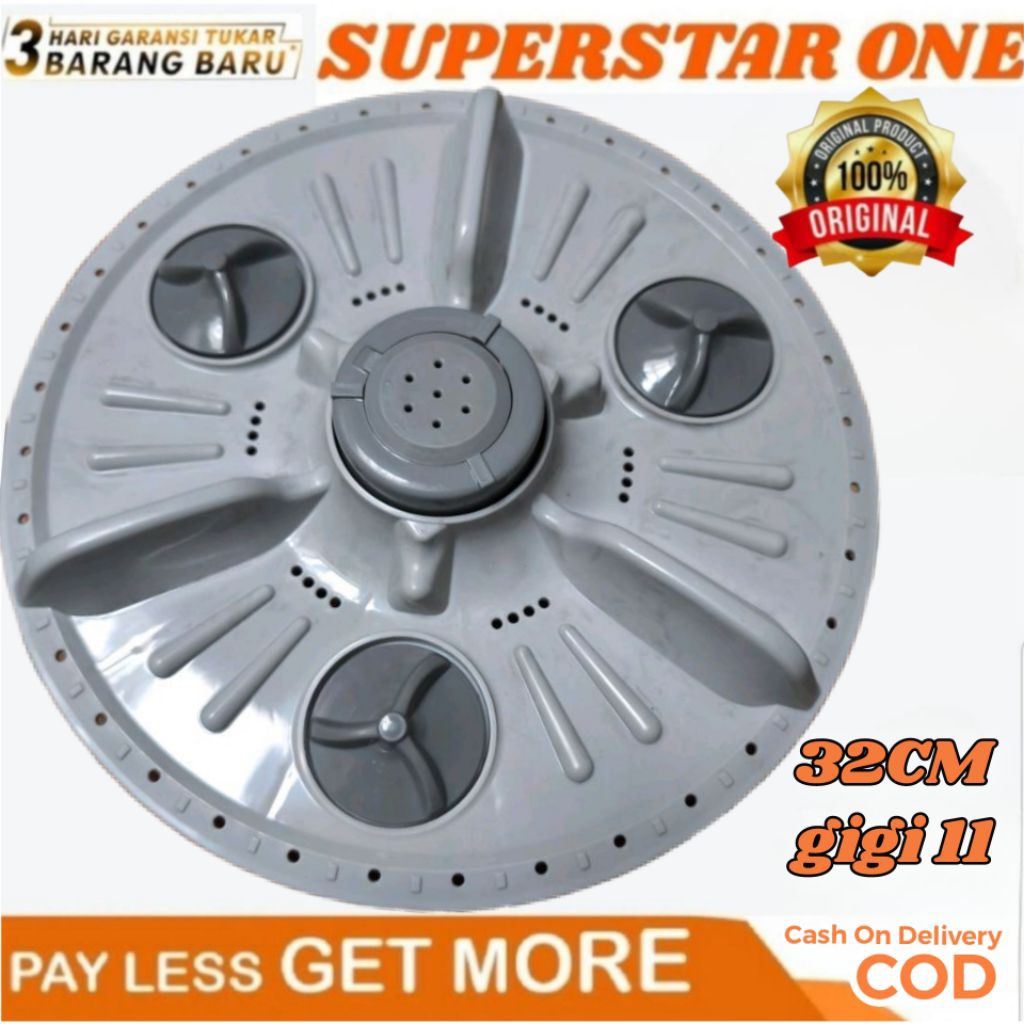 pulsator/baling baling mesin cuci LG WF7000TC/WF-H700PC/WF-L880NTC/WF-S860CP/WF-S860CR/WF-A791TC/WF-