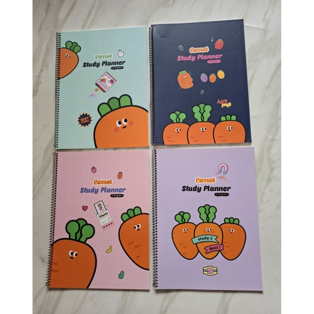 

Study Planner book Carrot B5
